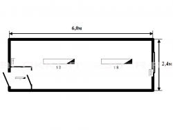 Блок-контейнер 6м жилой для строительных объектов в Черемисинове